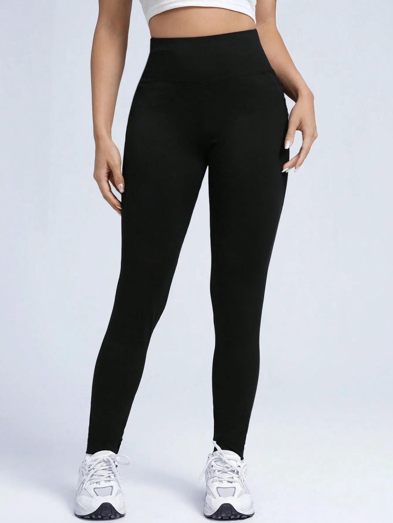 Leggings Cherry Vibes de cintura ancha con bolsillo para teléfono