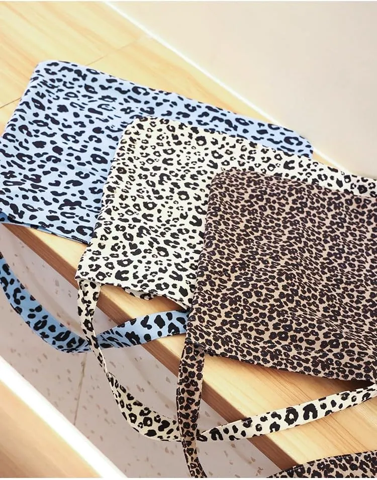 Leopard Tote Bags Large-capacity Bag For Women Single-shoulder Bag For Women Large Leopard Print Bag