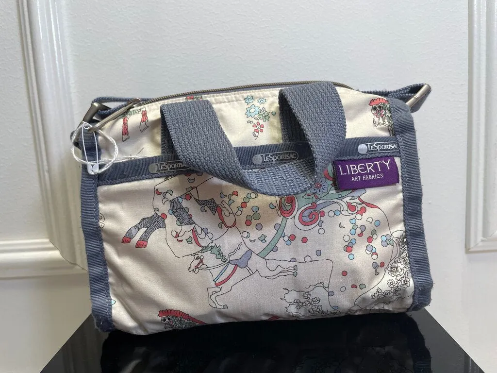 Little Girls CrossBody Bag W/ Horse Print