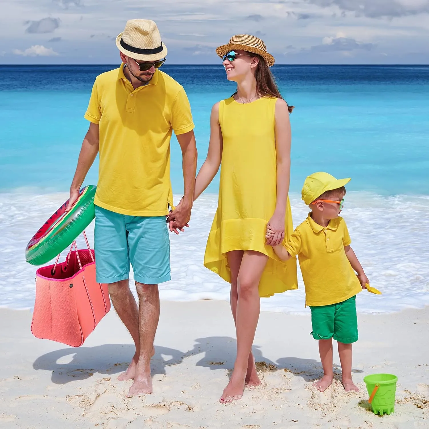 LMYYG Beach bag,Multipurpose Neoprene Bag,Large Tote Bag,Waterproof Shoulder Beach Bag for Travel Beach Gym Swimming