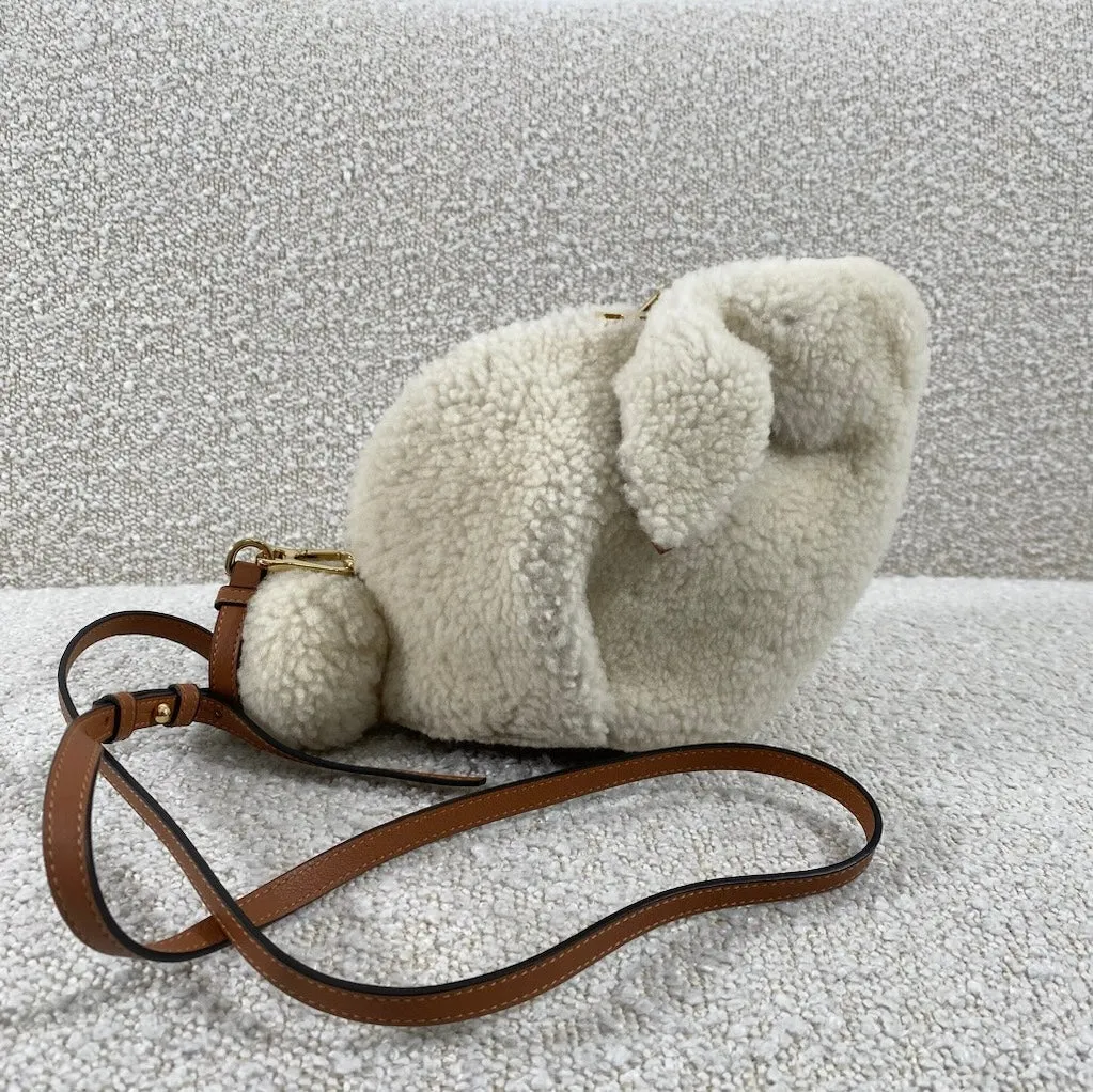 Loewe Rabbit Crossbody Bag Shearling Mini
