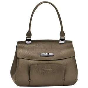 Longchamp Madeleine Top Handle Bag - Khaki