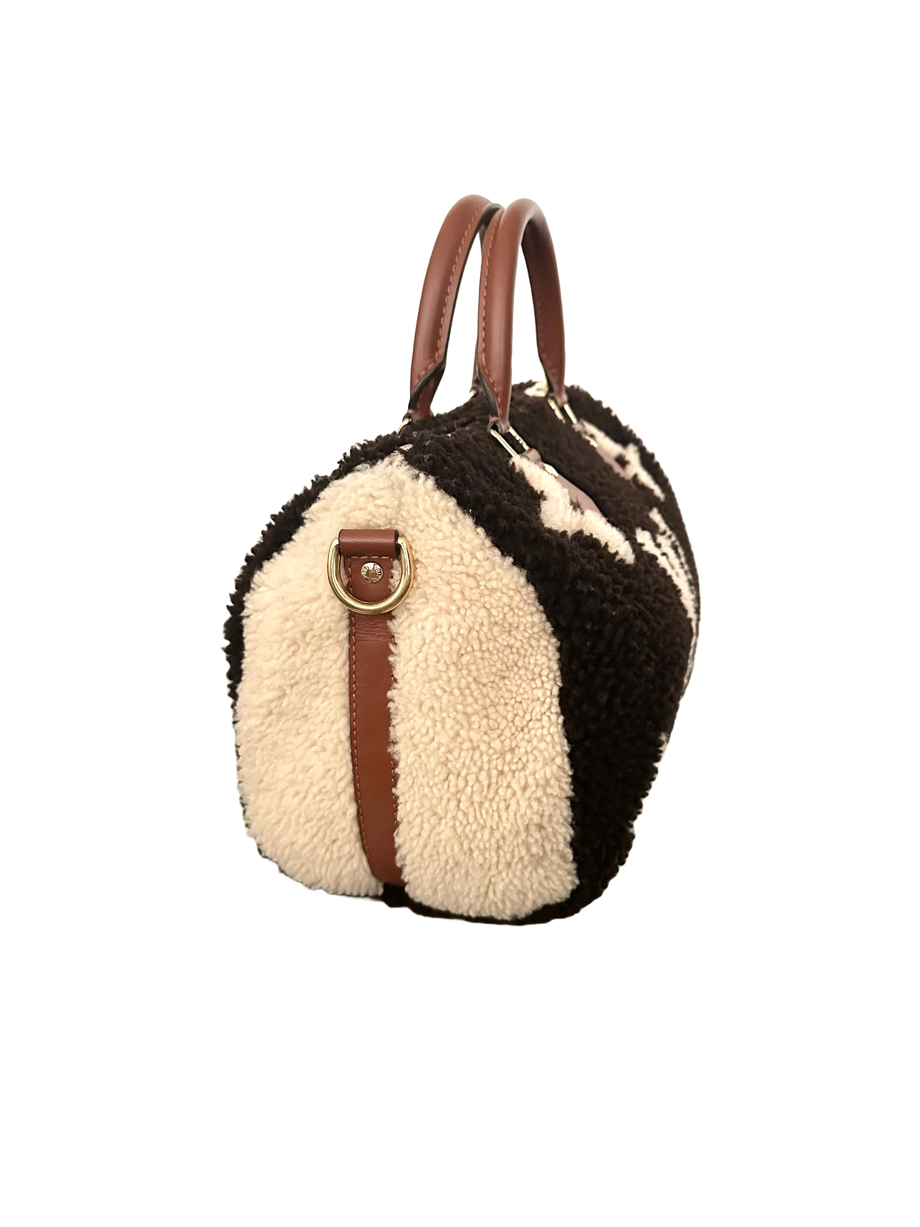 Louis Vuitton Speedy 25 Teddy Fleece Shearling