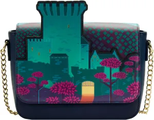 Loungefly DISNEY BRAVE PRINCESS CASTLE SERIES CROSS BODY BAG