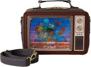 Loungefly Sesame Street Lenticular Retro TV Crossbody Bag Sesame Street Accessories