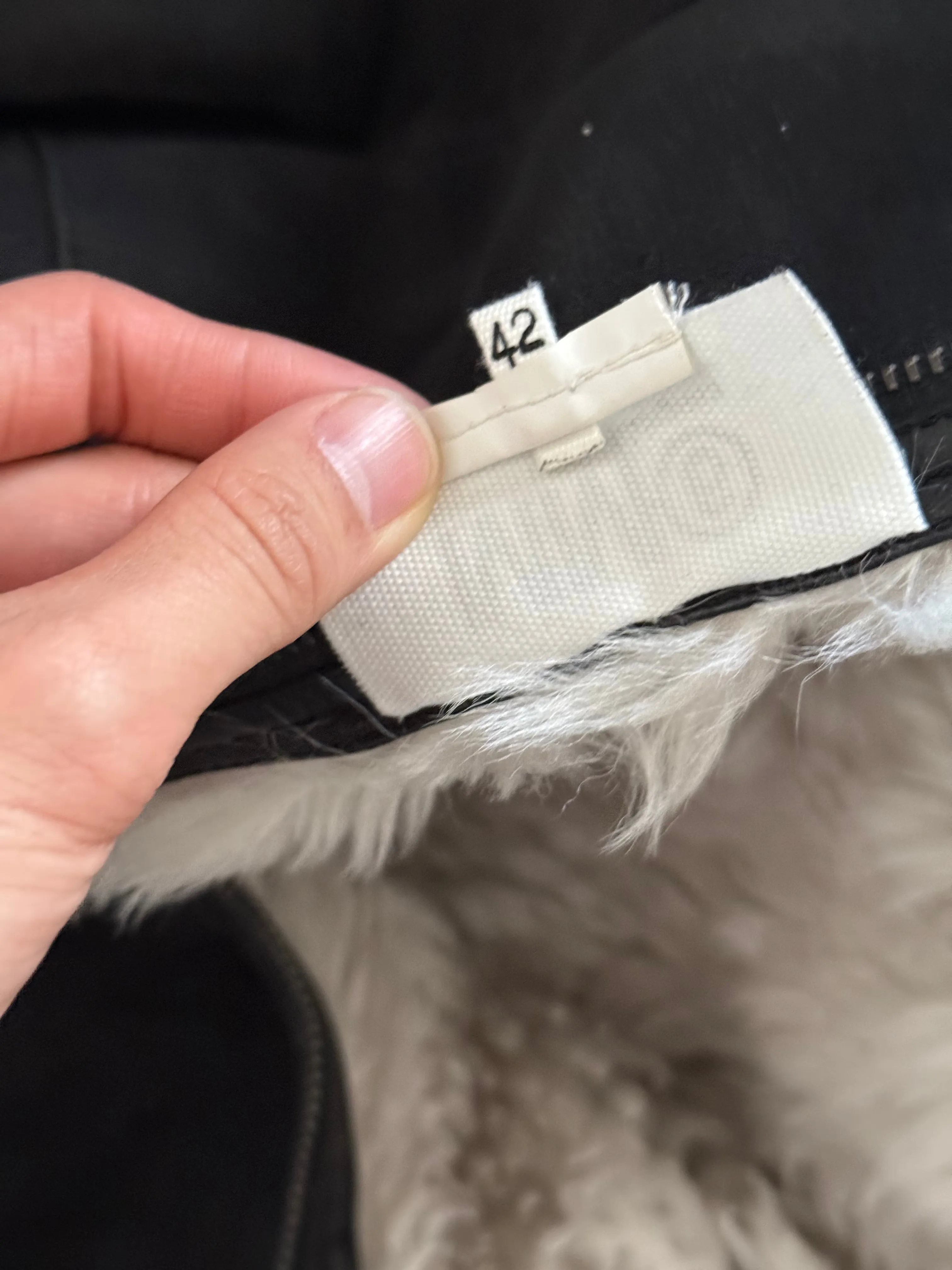 Maison margiela MM6 shearling jacket