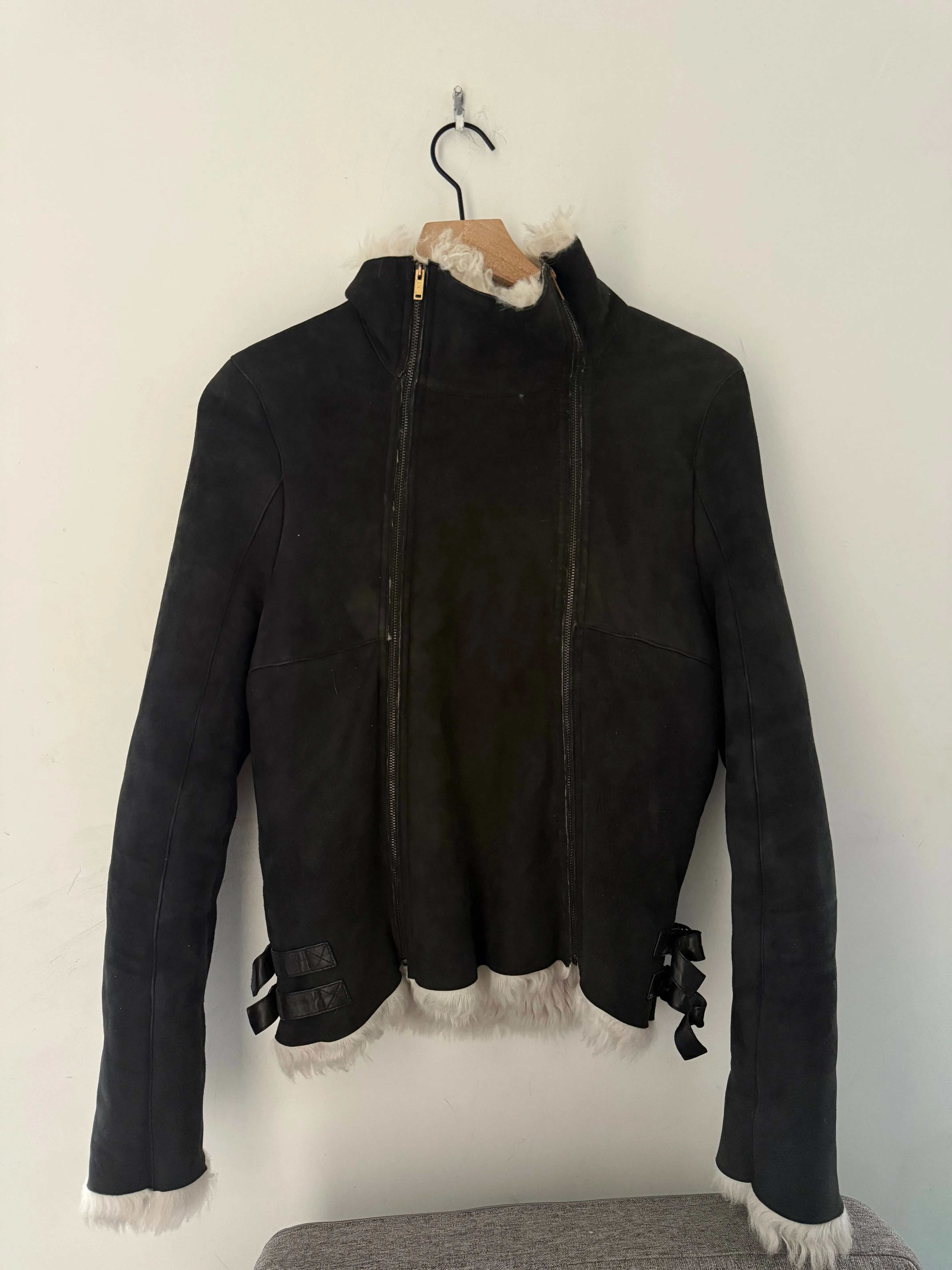 Maison margiela MM6 shearling jacket