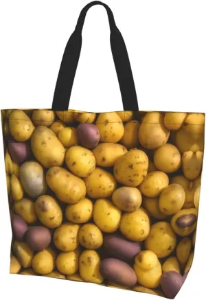 Many Purple Flowers Women Tote Bag,Casual Tote'S Handbag Big Capacity Shoulder Bag Crossbody Bag