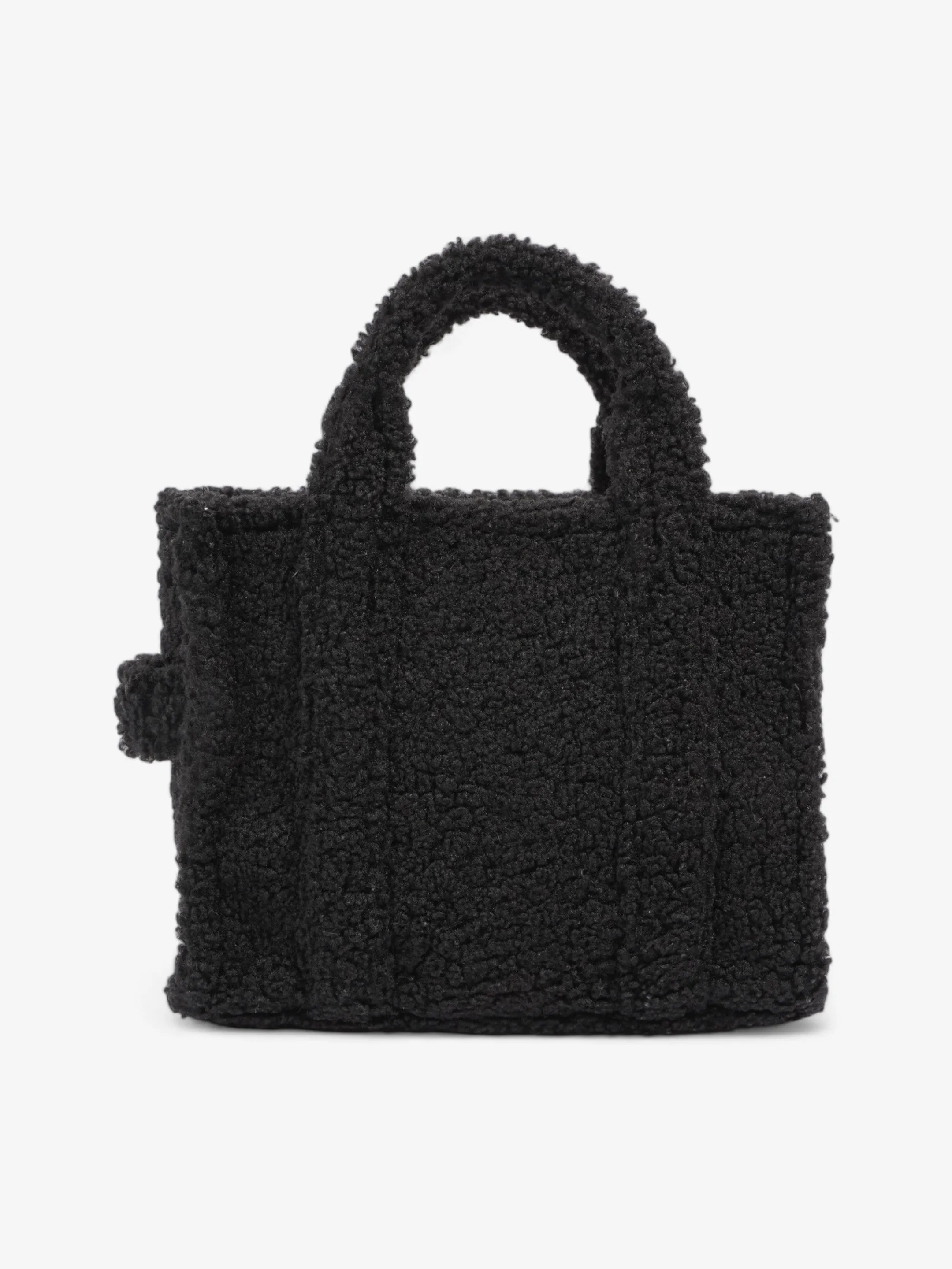 Marc Jacobs Teddy Tote Black Shearling Medium