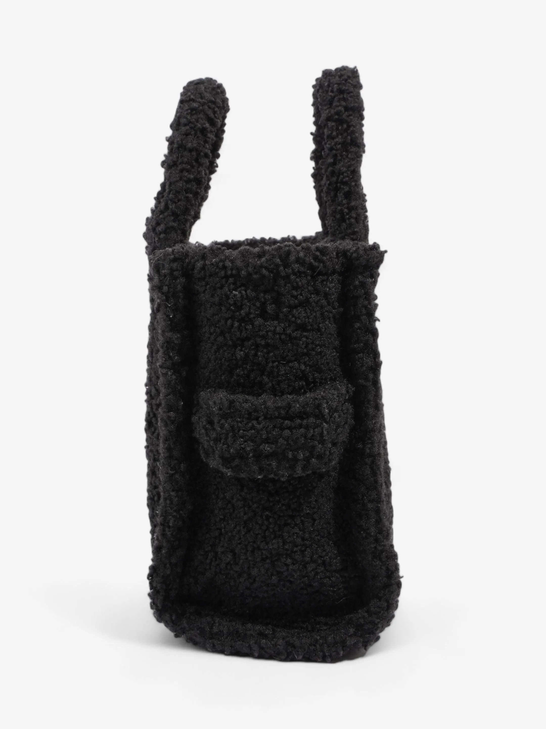 Marc Jacobs Teddy Tote Black Shearling Medium