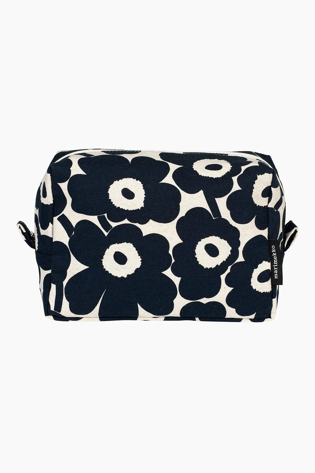 Marimekko Vilja Mini Unikko Cosmetic Bag Navy/Cotton