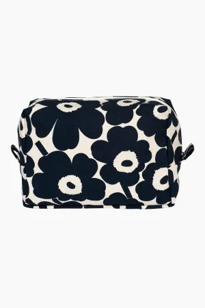 Marimekko Vilja Mini Unikko Cosmetic Bag Navy/Cotton