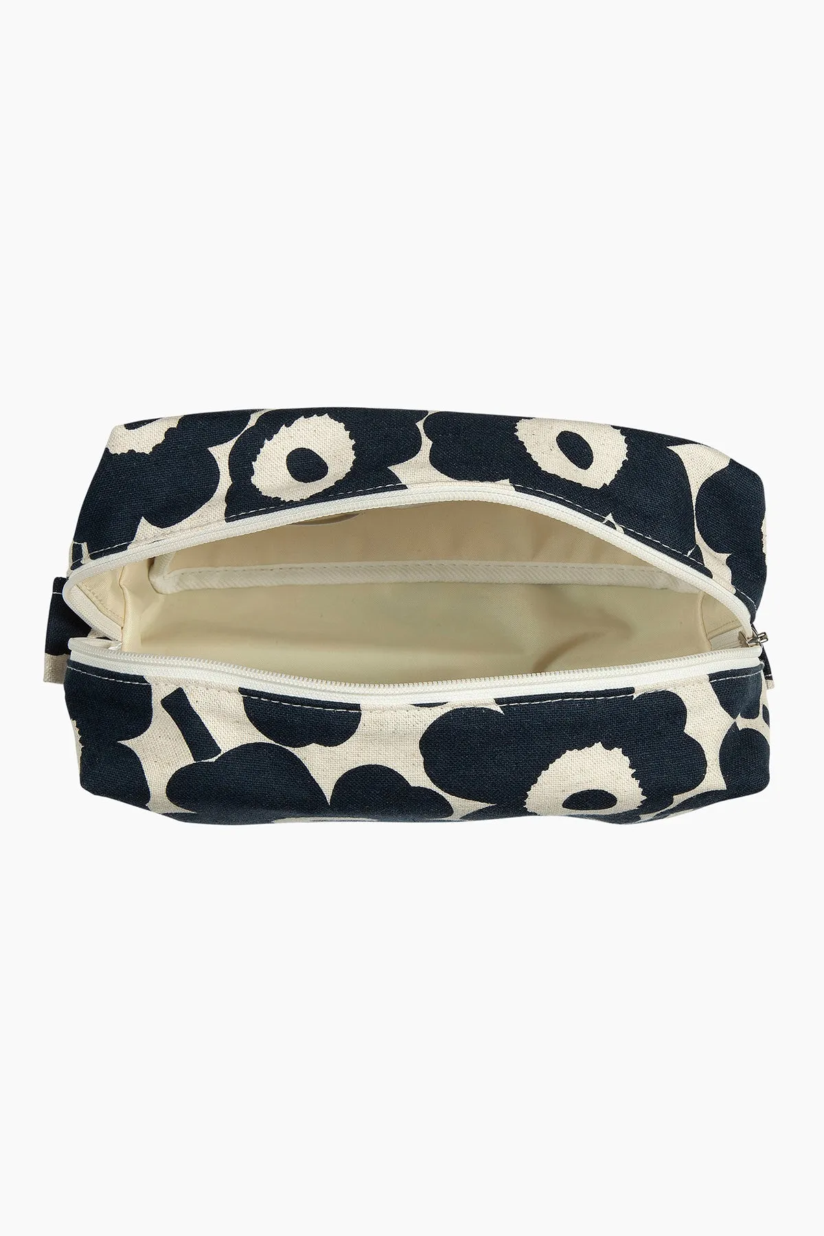 Marimekko Vilja Mini Unikko Cosmetic Bag Navy/Cotton