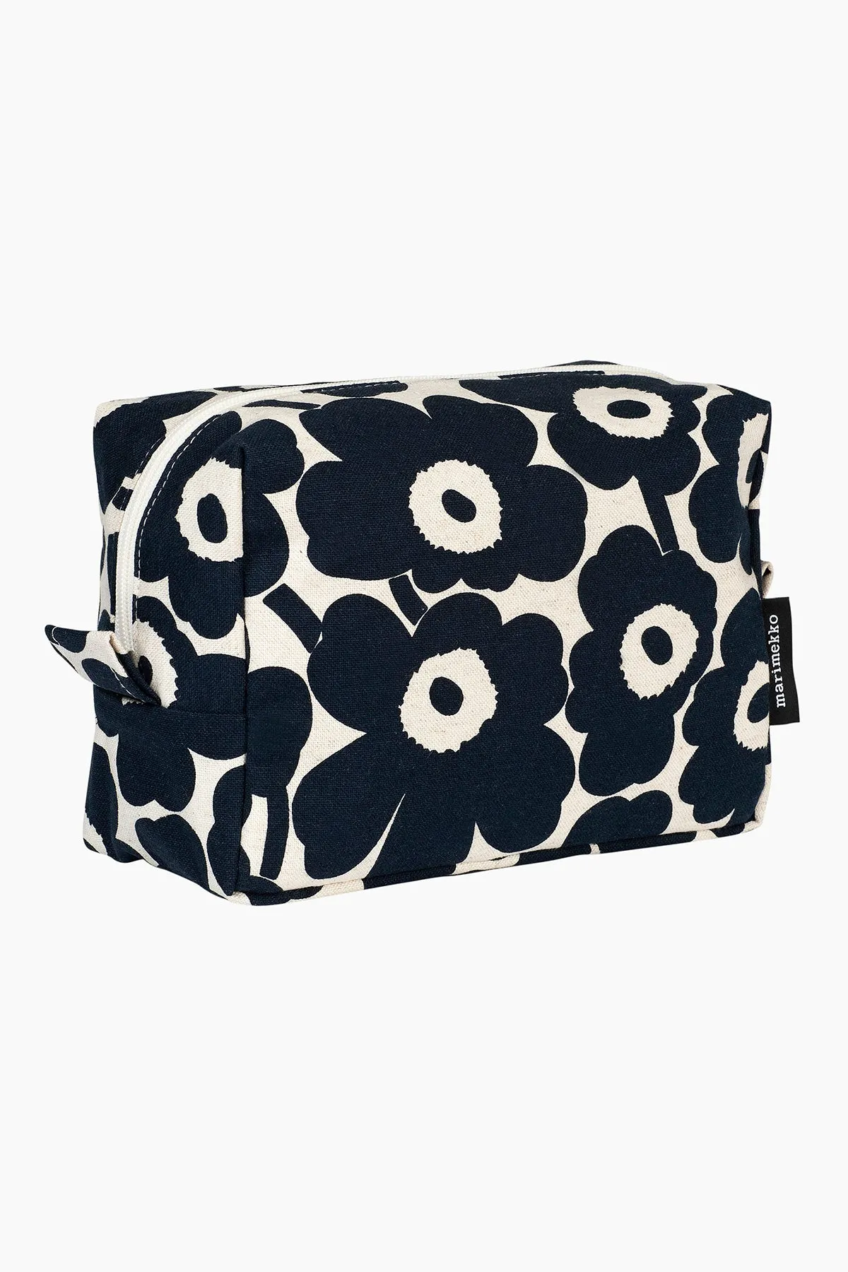 Marimekko Vilja Mini Unikko Cosmetic Bag Navy/Cotton