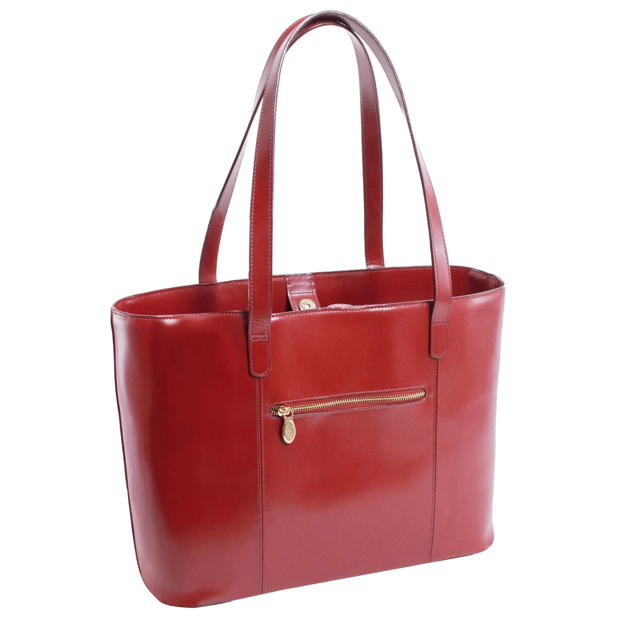 McKlein USA Alyson Leather Tote Bag with Tablet Pocket