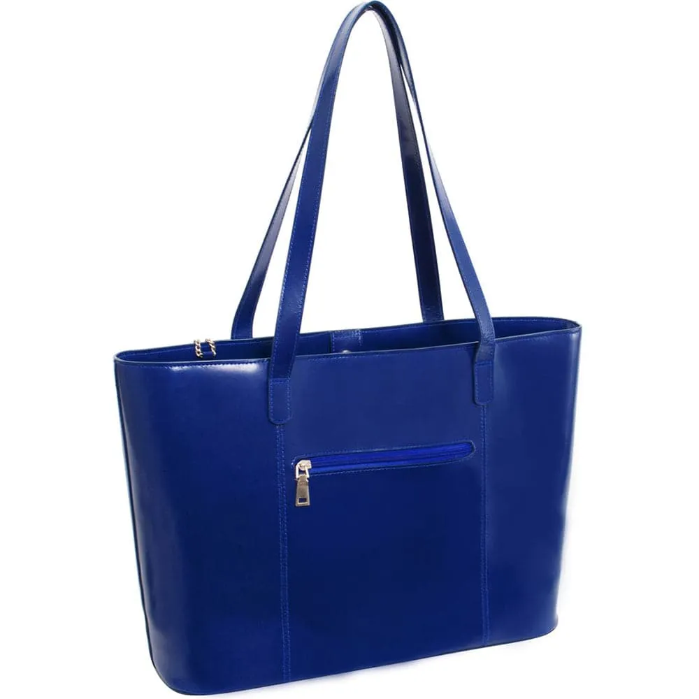 McKlein USA Alyson Leather Tote Bag with Tablet Pocket