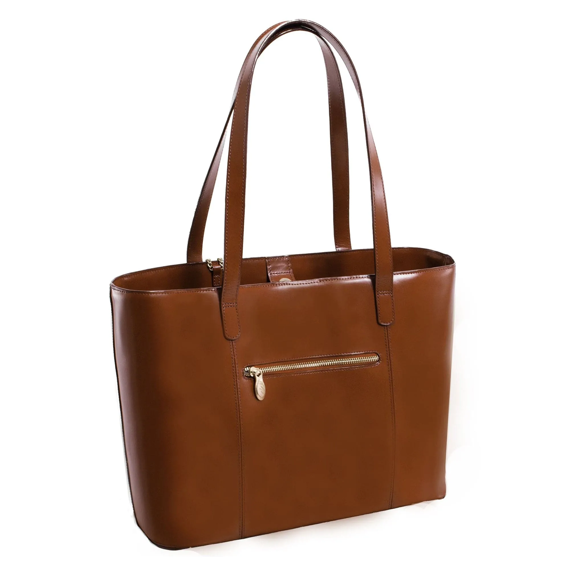 McKlein USA Alyson Leather Tote Bag with Tablet Pocket