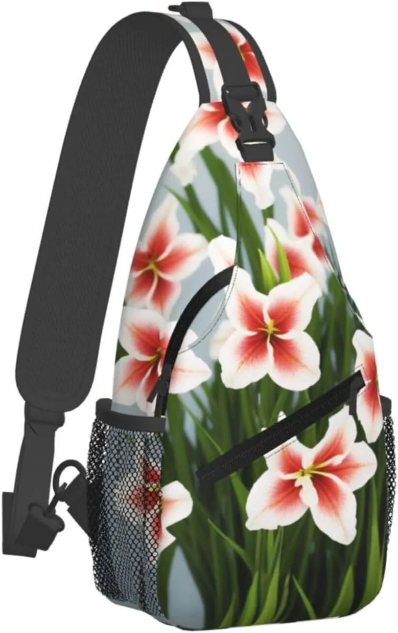 Mechanical Gold Disc Sling Bag For Women Mencross Sling Bag Fashion Crossbody Shoulder Bag Chest Bag For Hiking Travel