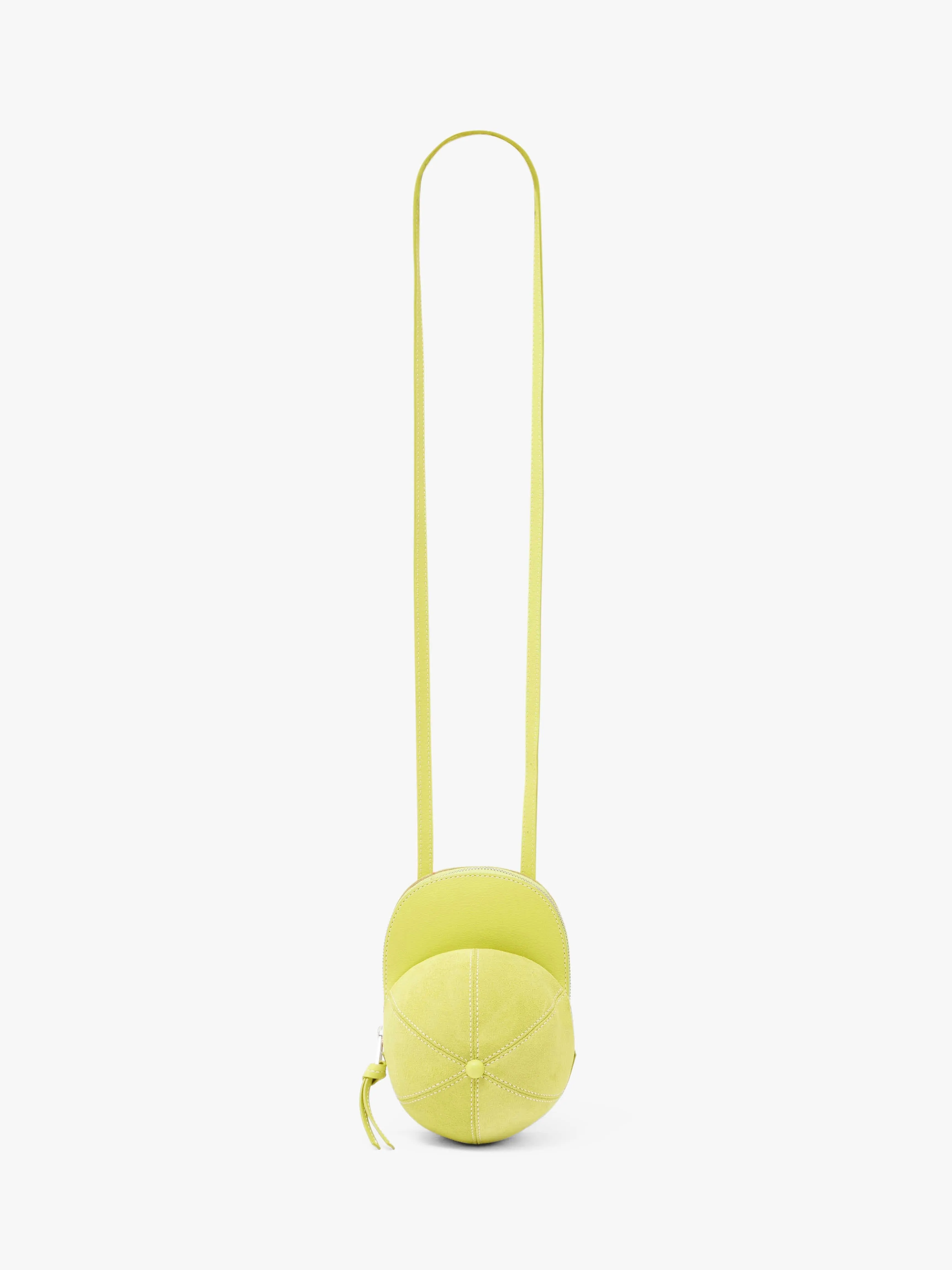 MEDIUM CAP BAG - SUEDE CROSSBODY BAG