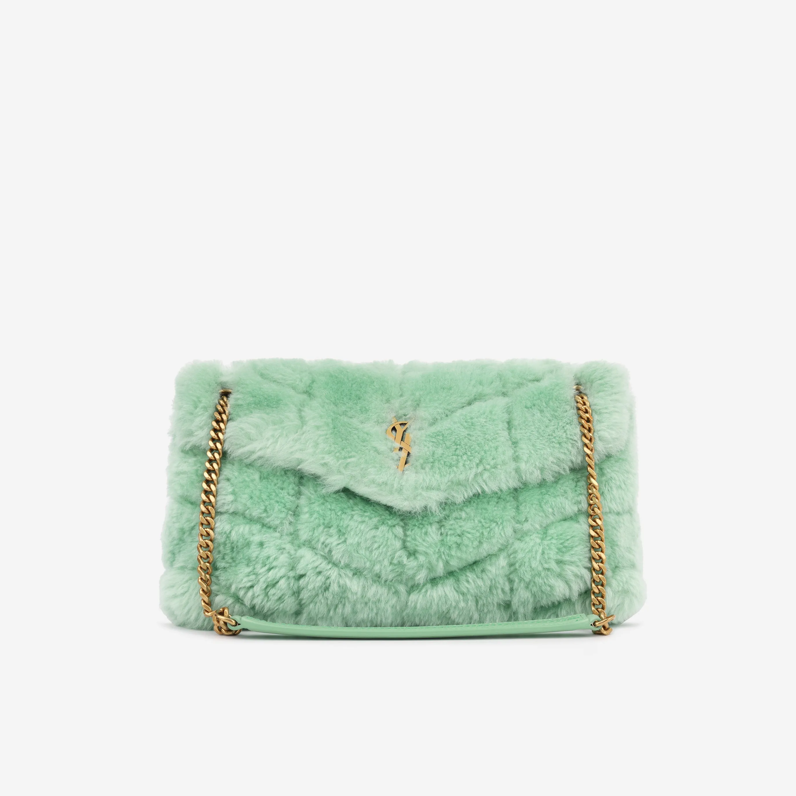 Medium Lou Puffer - Shearling