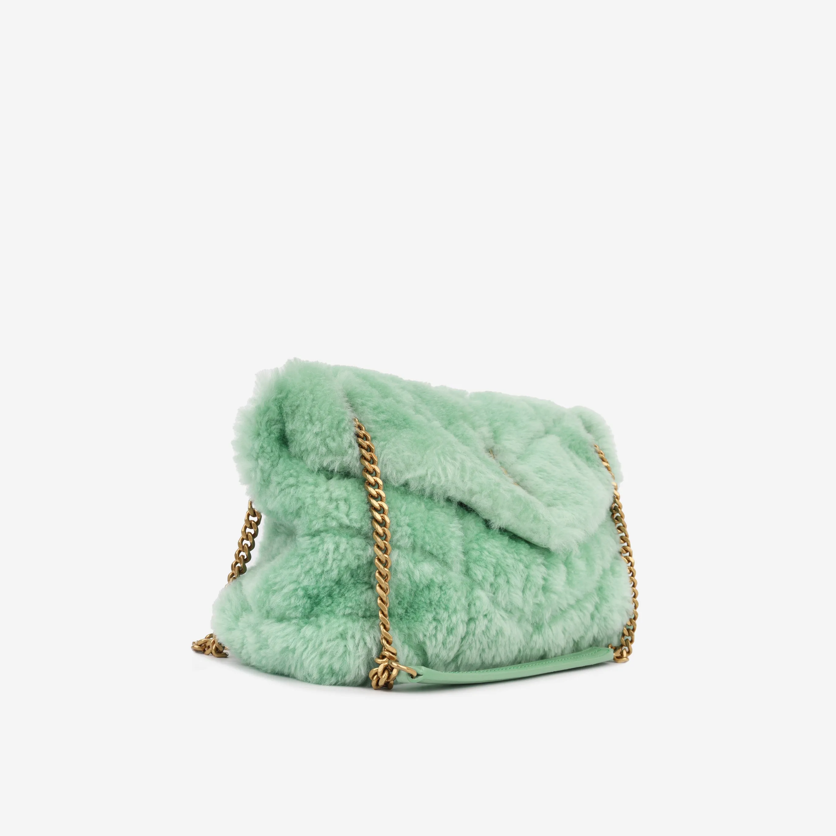 Medium Lou Puffer - Shearling
