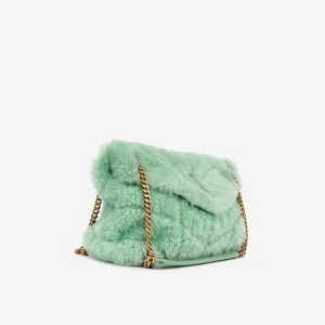 Medium Lou Puffer - Shearling