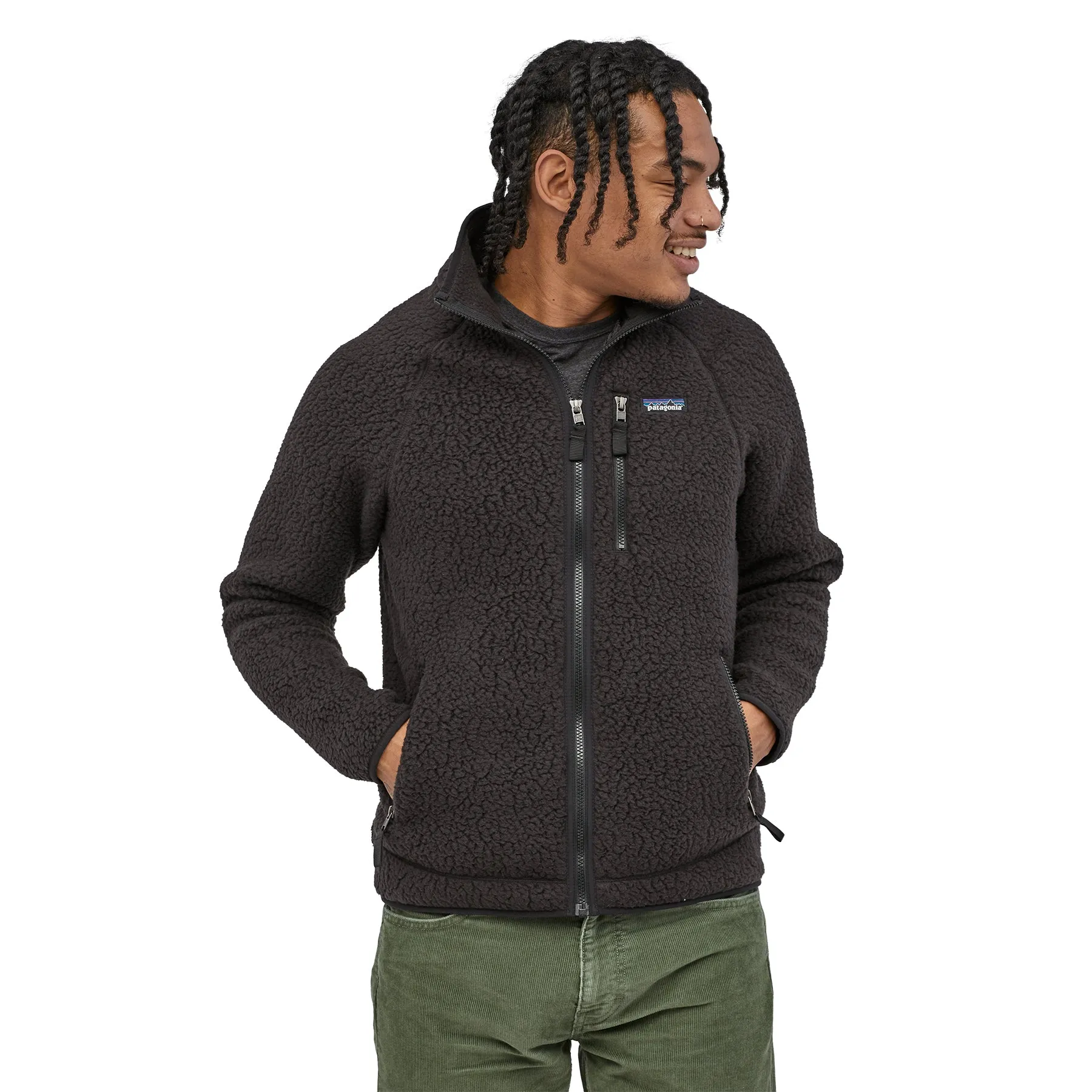 Mens Retro Pile Jacket - Sale