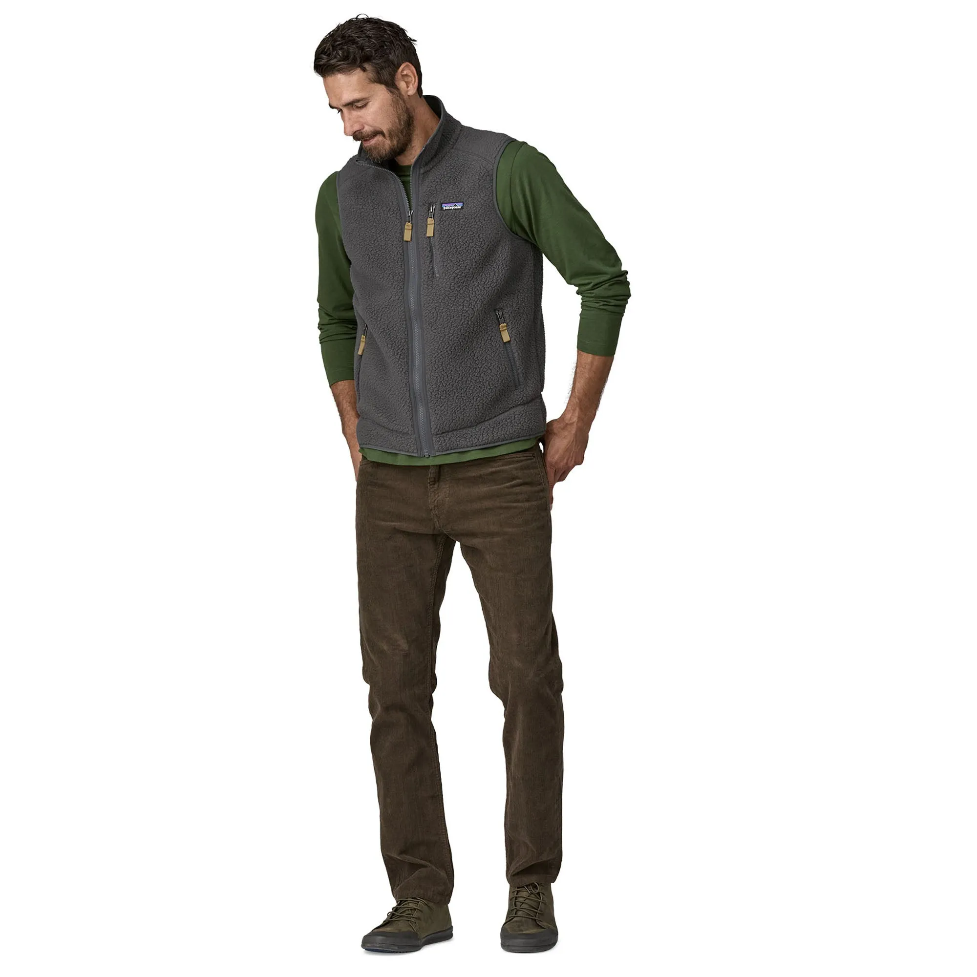 Men's Retro Pile Vest