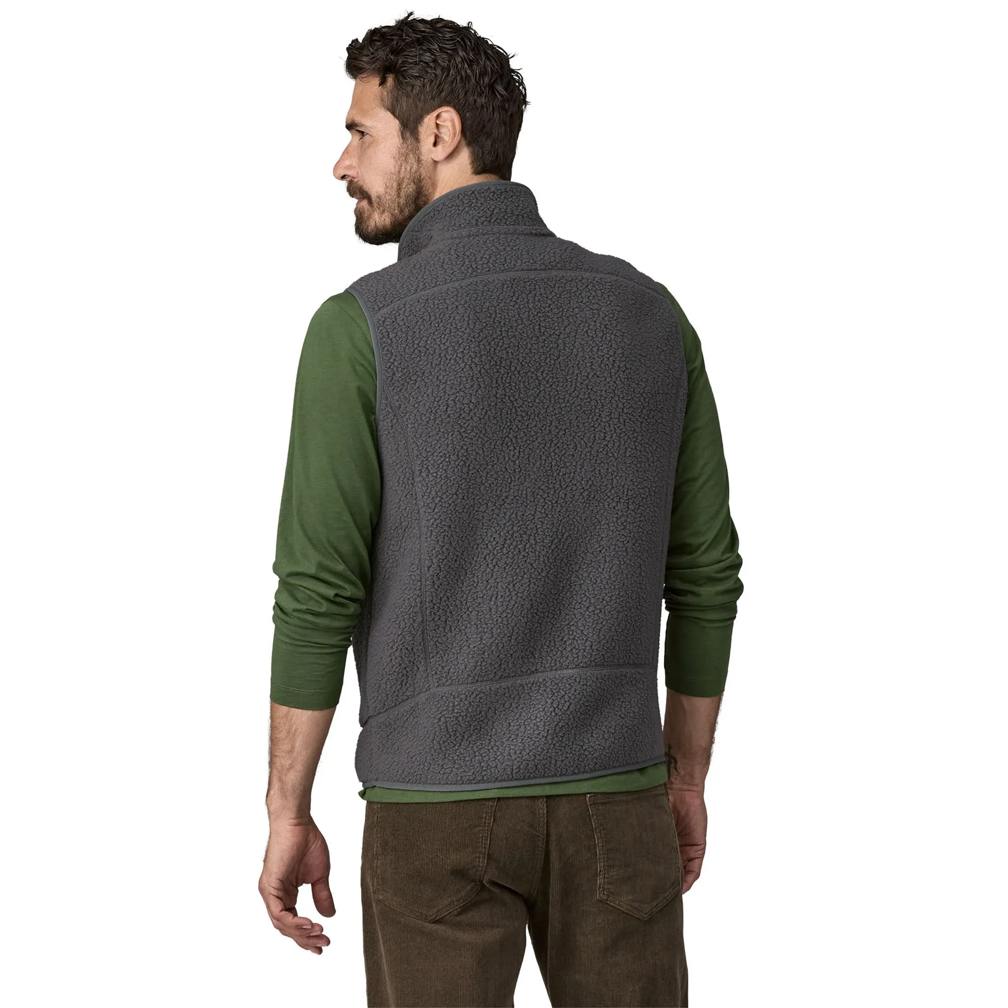 Men's Retro Pile Vest