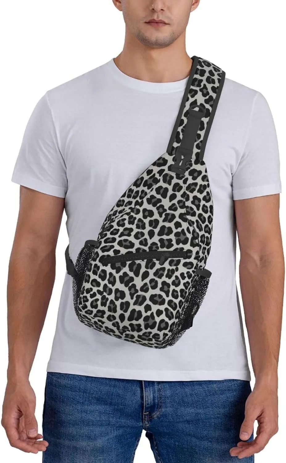 Mexican Colorful Pigeons Pheasant Sling Bag Adjustable Crossbody Bag Casual Chest Bags Travel Shoulder Backpack