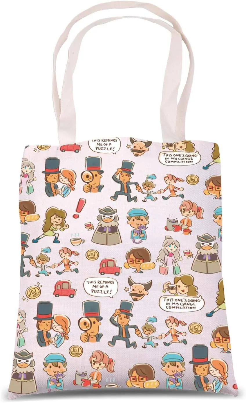 MNIGIU Adventure Game Inspired Shoulder Bag PL Game Lover Gift Game Character Tote Bag