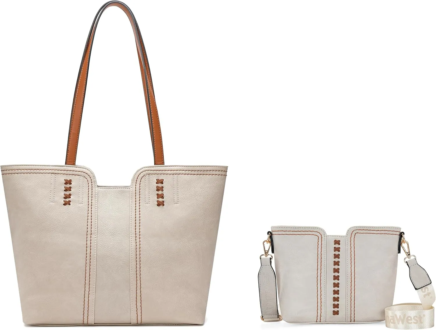 Montana West Tote Bag and Small Crossbody Purse