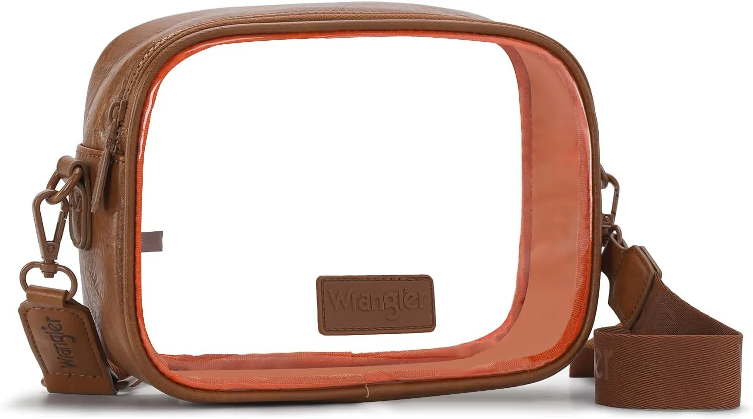 Montana West X Wrangler Clear Bag for Stadium Events Unix Crossbody Purse for Concerts, Sports