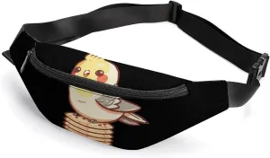 Muffin Cockatiel Crossbody Fanny Pack Waist Packs Adjustable Shoulder Bags Sling Bag for Hiking Running Cycling