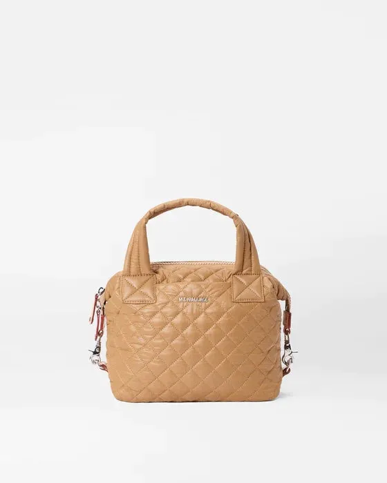 MZ WALLACE SMALL SUTTON DELUXE BAG CARAMEL