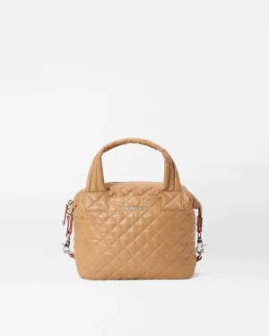 MZ WALLACE SMALL SUTTON DELUXE BAG CARAMEL