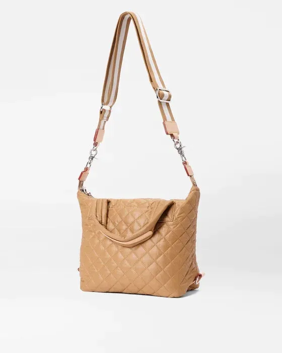 MZ WALLACE SMALL SUTTON DELUXE BAG CARAMEL