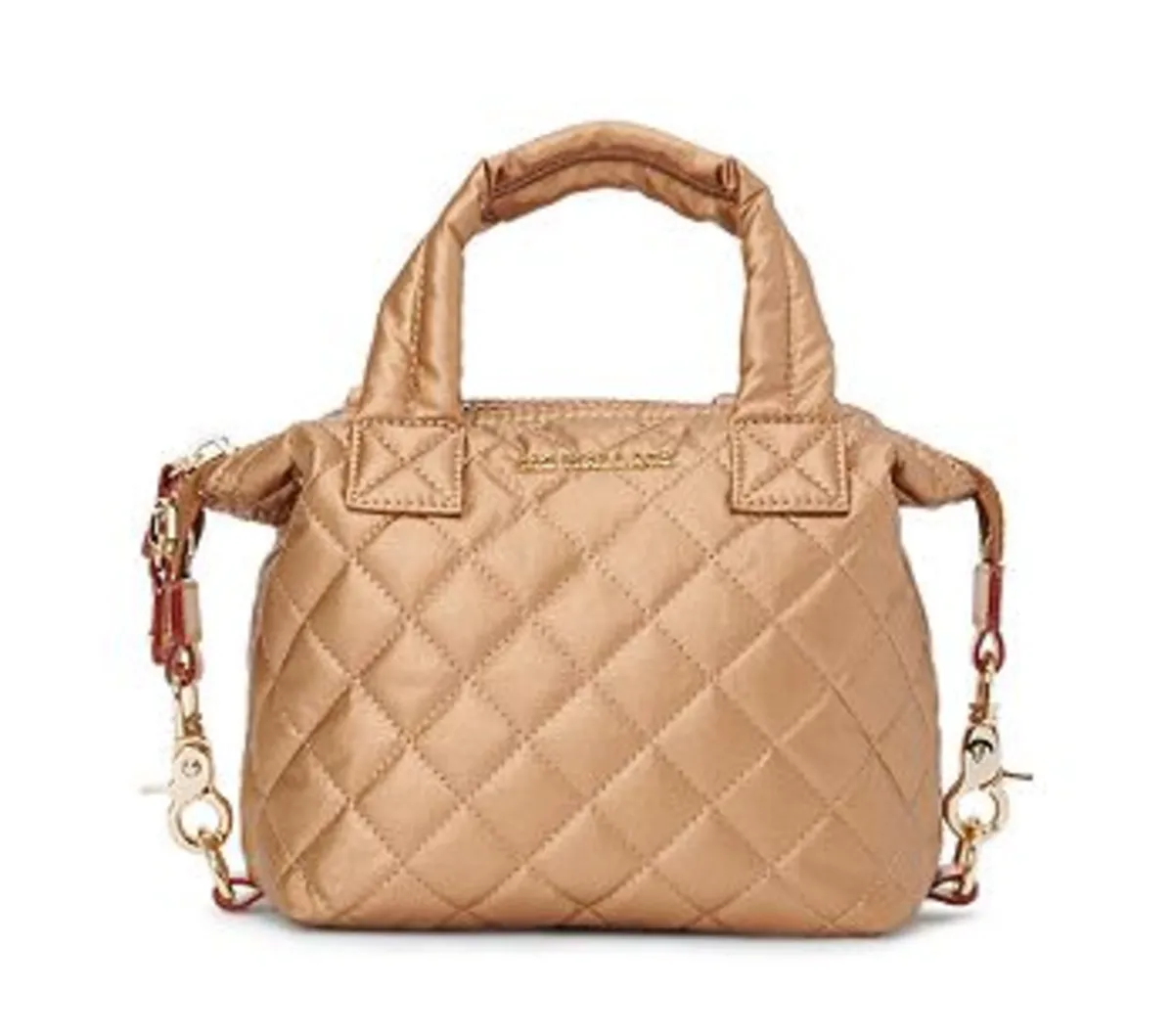 MZ WALLACE SMALL SUTTON DELUXE BAG CARAMEL