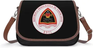 National Emblem of East Timor Fashion Crossbody Bags Purses for Women Funny Printing Shoulder Handbags Bag