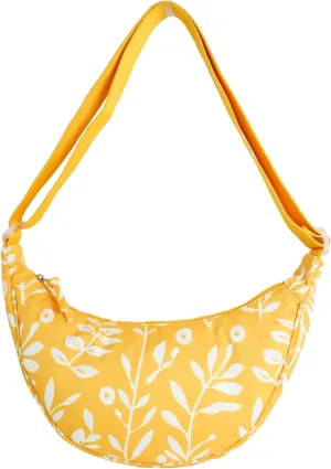Nylon Crescent Bag – Shoulder Crossbody Bag for Women, Trendy Printed Purse