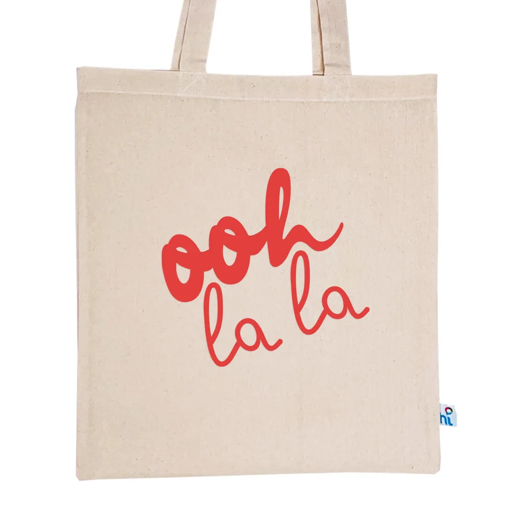Ooh La La Calico Tote Bag