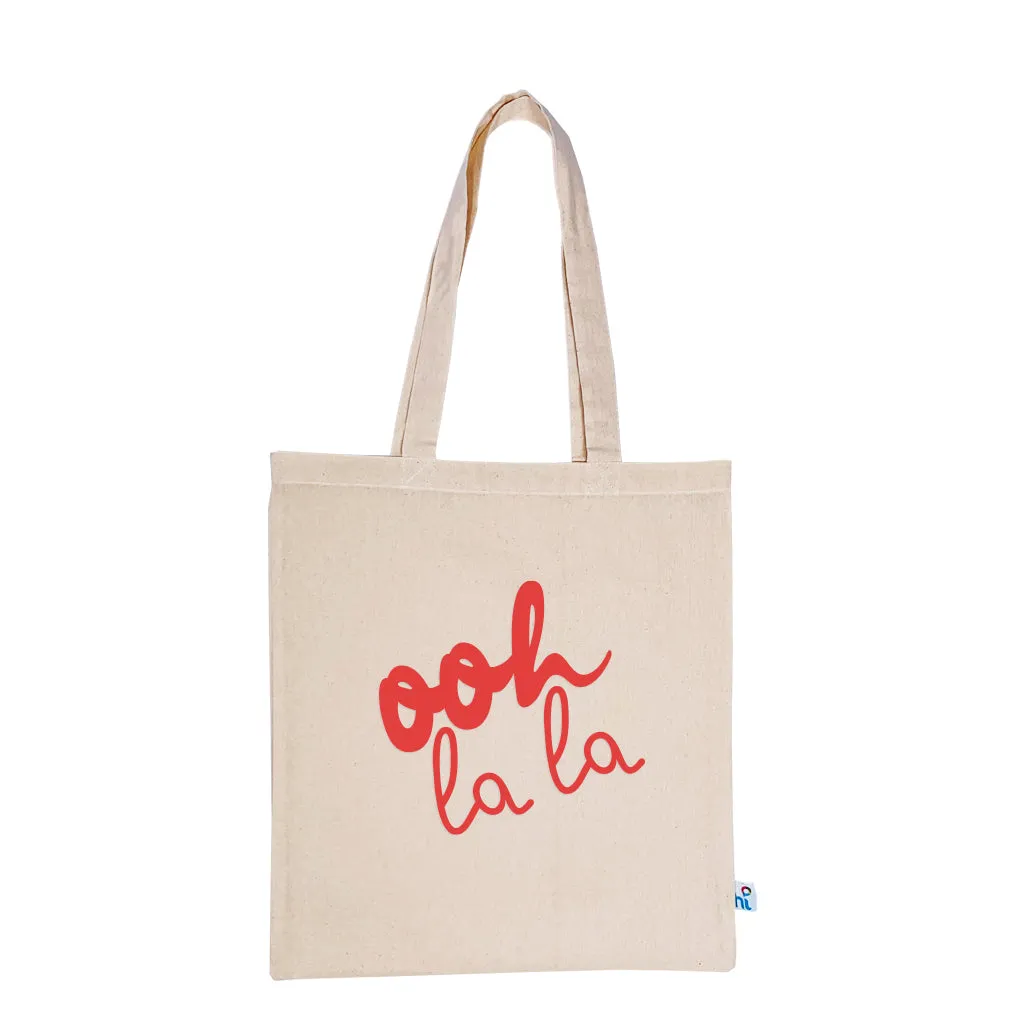 Ooh La La Calico Tote Bag