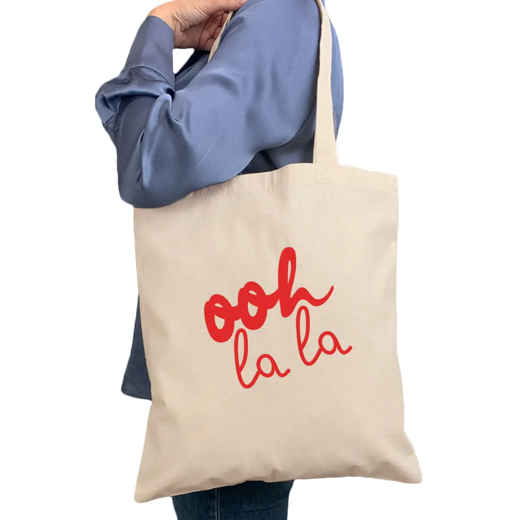 Ooh La La Calico Tote Bag