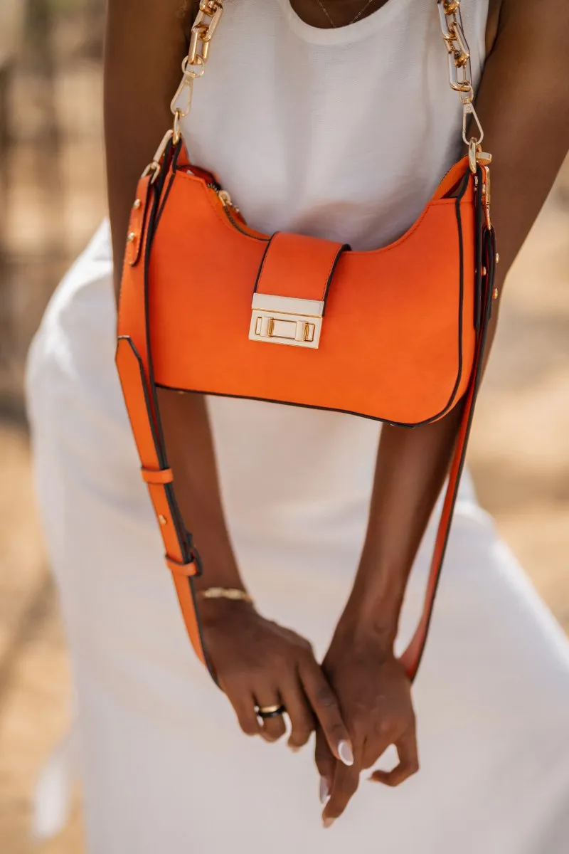Orange Ella Bag