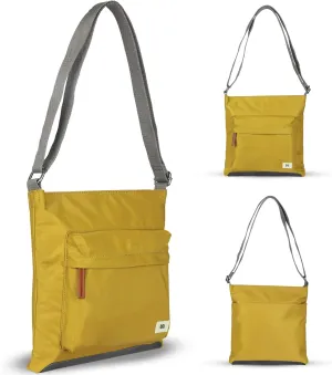 ORI LONDON Medium Nylon Crossbody Bags for Women & Men - Small Crossbody Bag w/Chunky Zippers - The Kennington