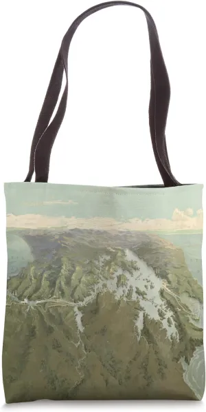Panama Canal Pictorial Map (1912) Tote Bag