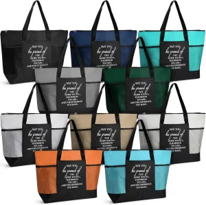 Paterr Nurse Tote Bags Employee Appreciation Gift for Coworker May You Be Proud of the Work Sign Nurse Bag
