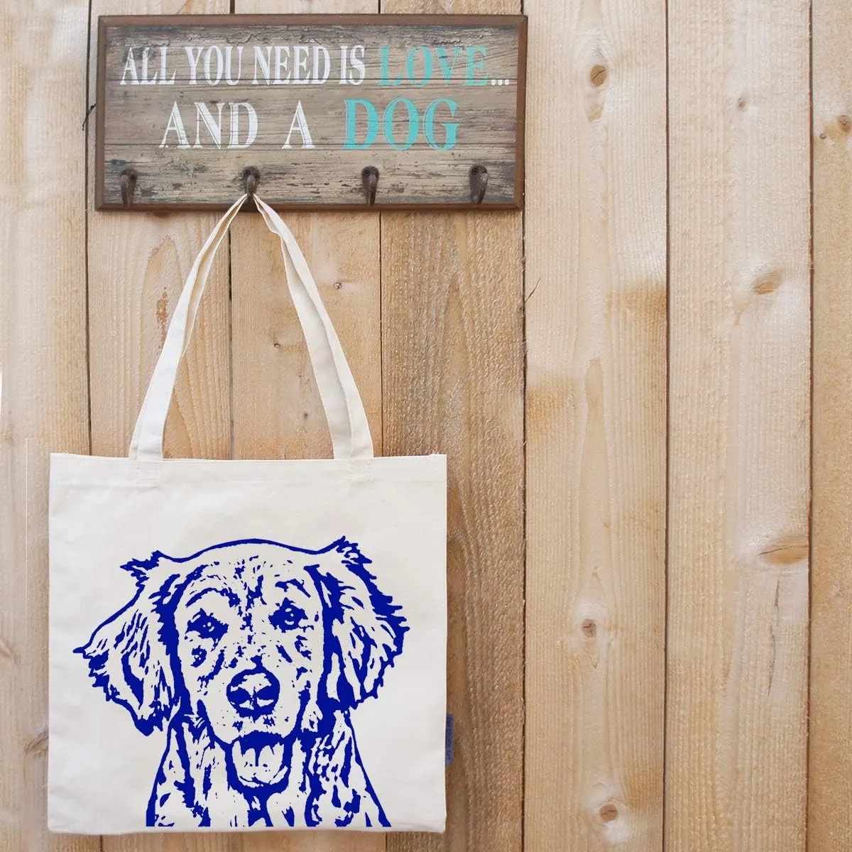 Pet Studio Art Dog Tote Bag