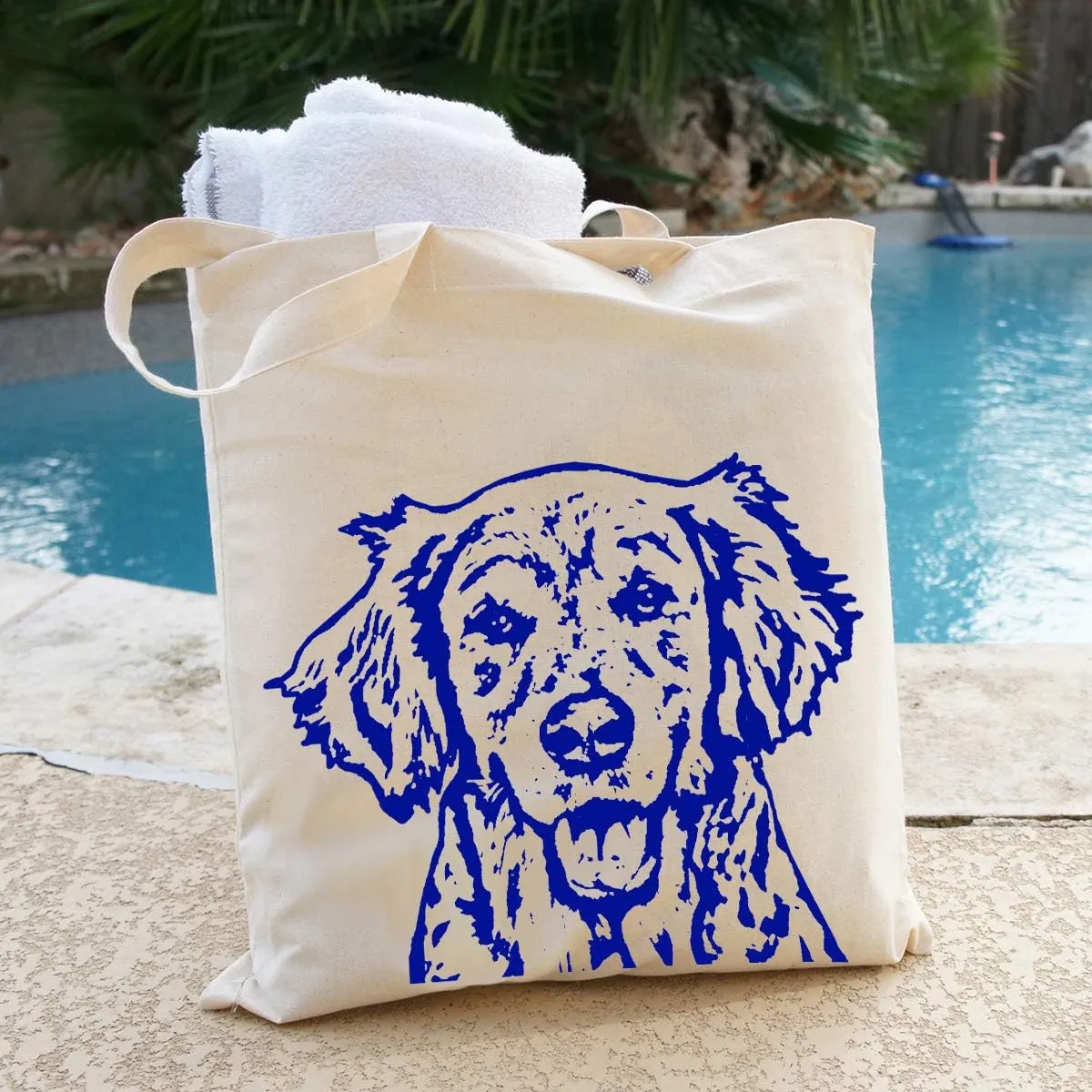 Pet Studio Art Dog Tote Bag