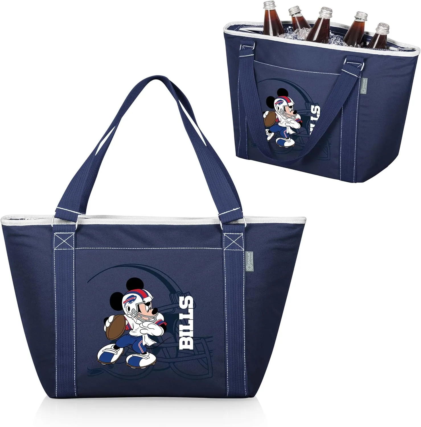 PICNIC TIME NFL Unisex-Adult NFL Mickey Topanga Cooler Tote Bag